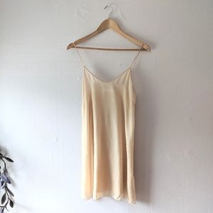 Forte-Forte 100% Cupro Slip Dress